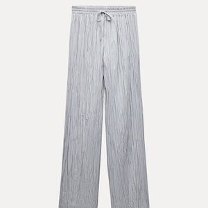 Pleated lilac/Gray Pants